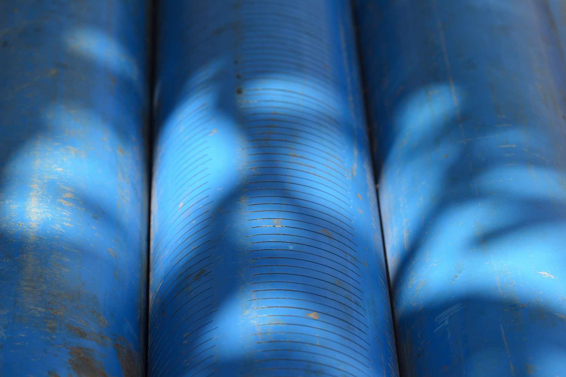 Blue filter tubes